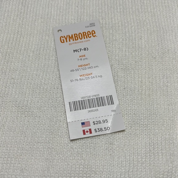 Gymboree Boys White M (7-8) Vest Retails: $29 Brand New Make and offer… - Picture 4 of 4